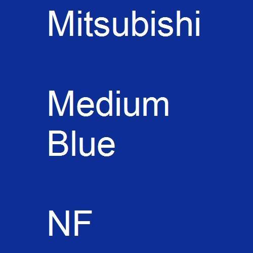 Mitsubishi, Medium Blue, NF.